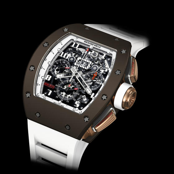 Replica Richard Mille 2015 RM 011 FLYBACK CHRONOGRAPH BROWN CERAMIC Men Watch